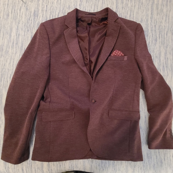 Paul Parker 44R suit jacket blazer with elbow patches. - Picture 4 of 7